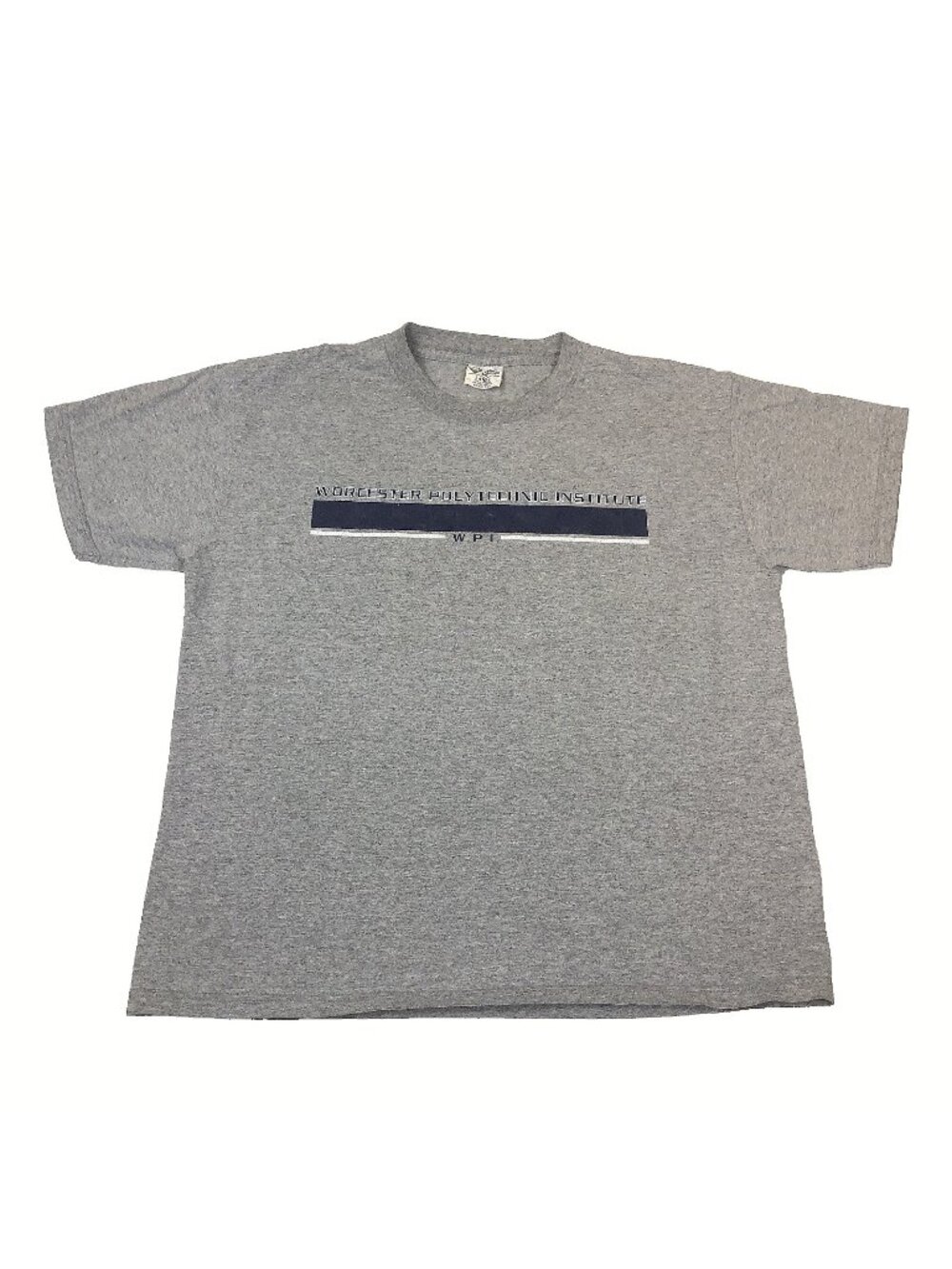 Vtg Cotton Exchange WPI Worcester Polytechnic Institute Gray T-Shirt Large USA